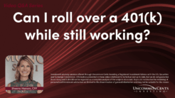 Can I roll over a 401(k) while still working?